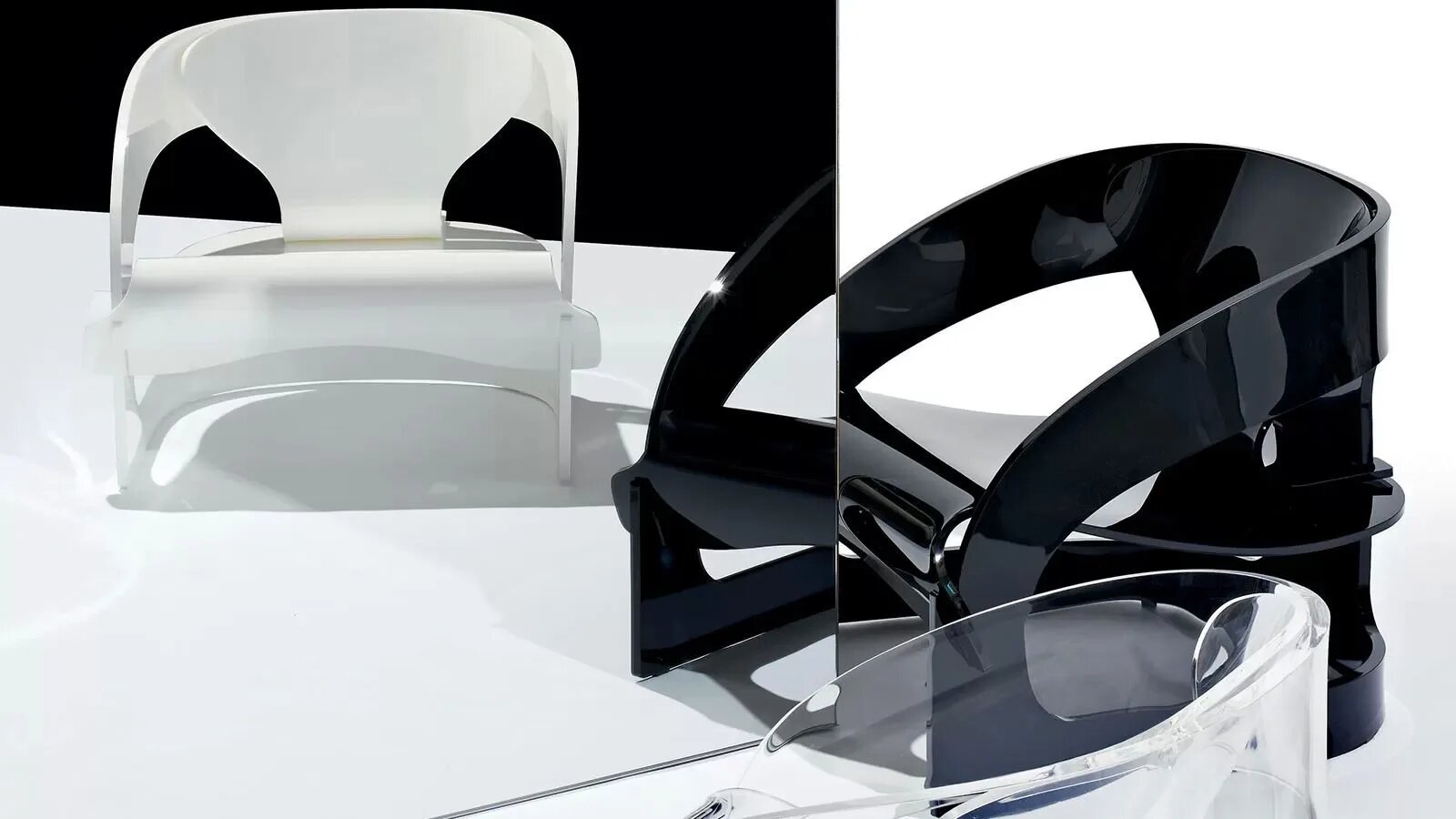 Joe Colombo Armchair by Kartell Furniture Chairs